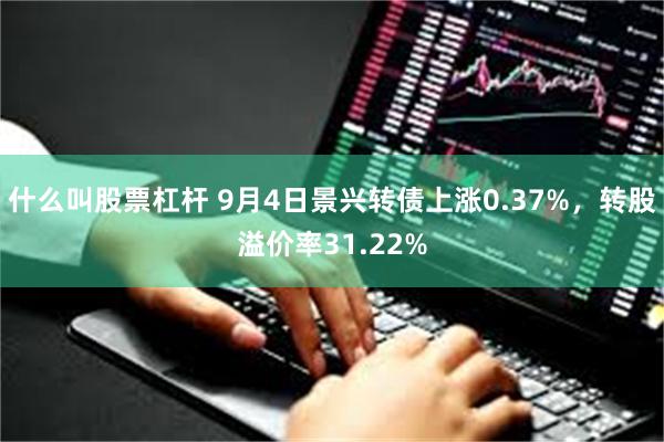 什么叫股票杠杆 9月4日景兴转债上涨0.37%，转股溢价率31.22%